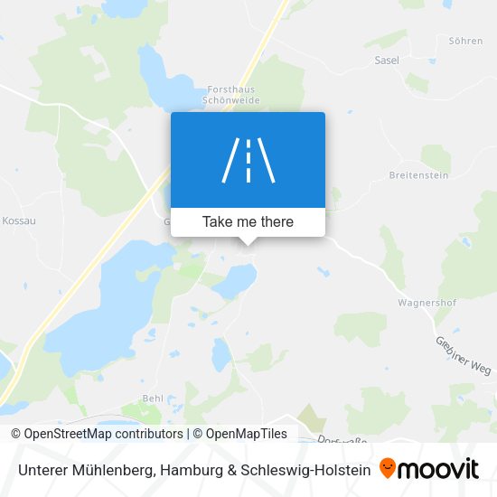 Unterer Mühlenberg map