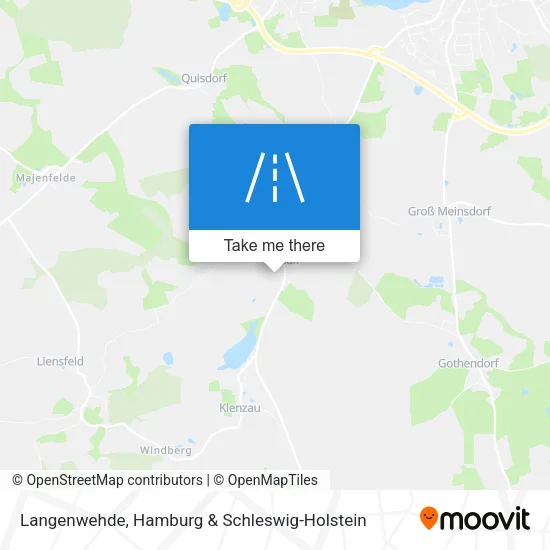Карта Langenwehde