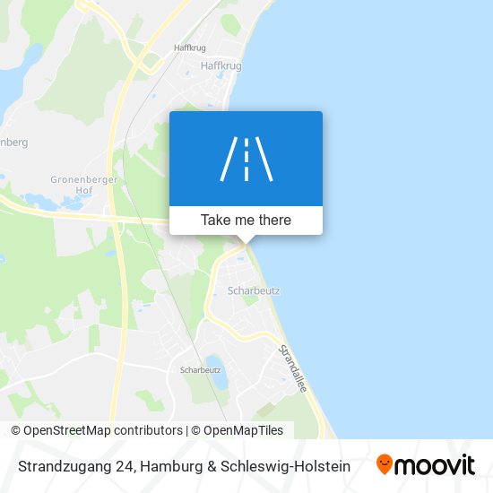 Strandzugang 24 map