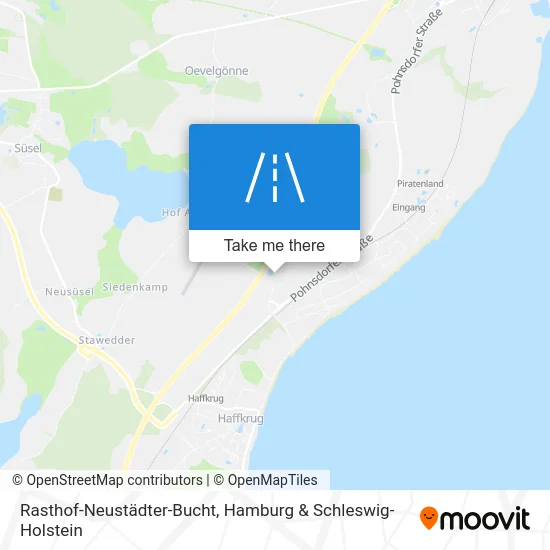 Карта Rasthof-Neustädter-Bucht