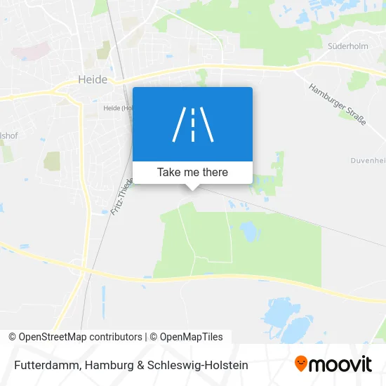 Карта Futterdamm