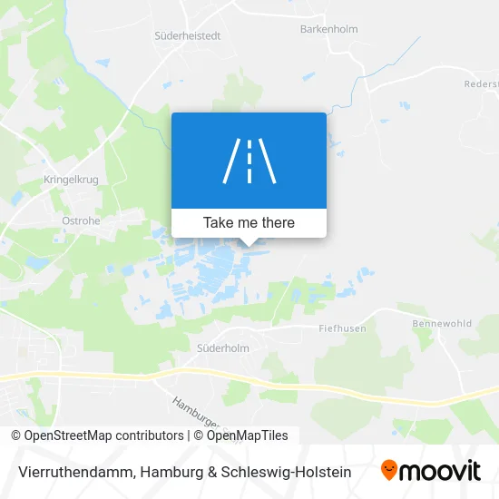 Карта Vierruthendamm