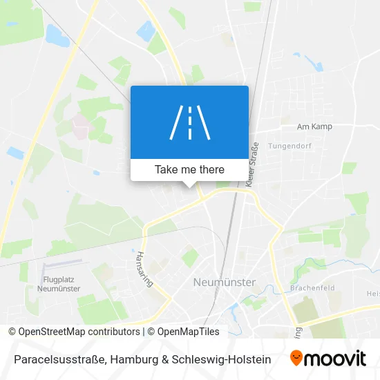 Карта Paracelsusstraße