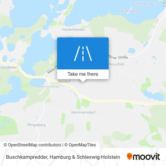 Карта Buschkampredder