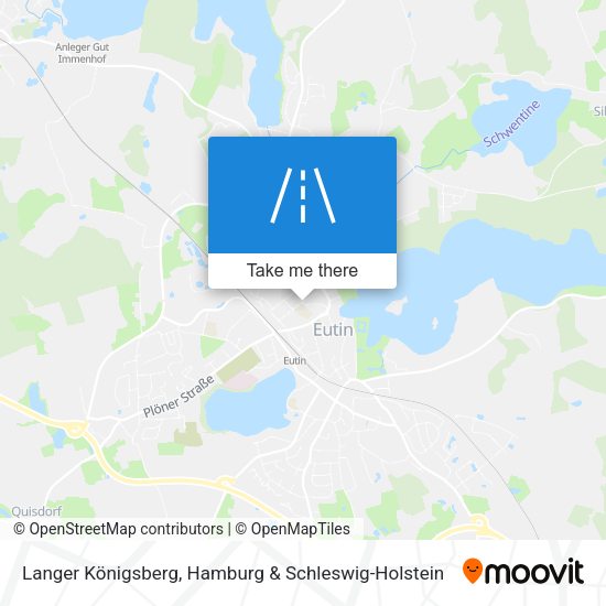 Langer Königsberg map