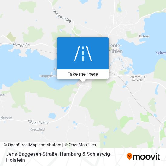 Jens-Baggesen-Straße map
