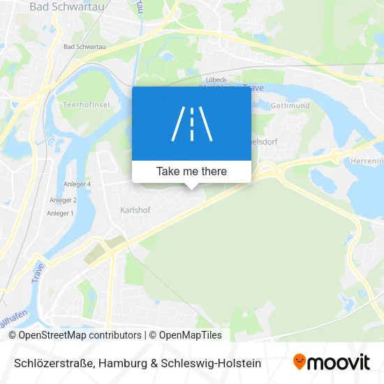Карта Schlözerstraße