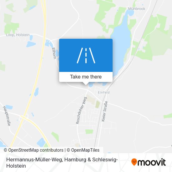 Hermannus-Müller-Weg map