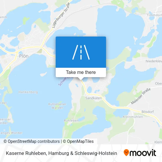 Карта Kaserne Ruhleben