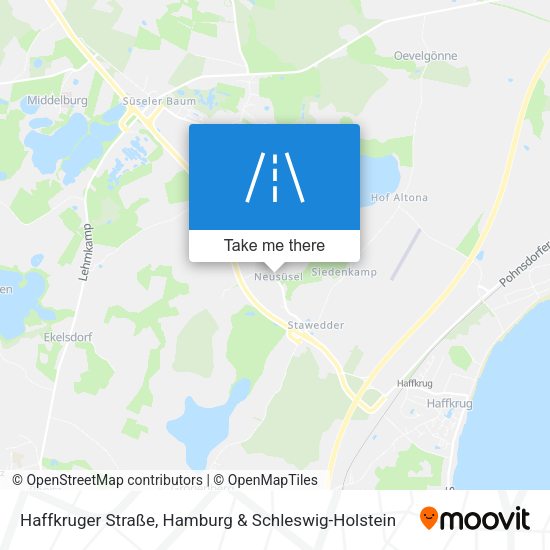 Haffkruger Straße map