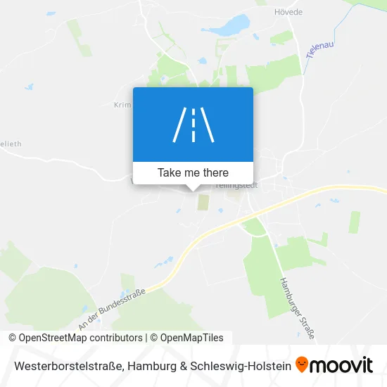 Карта Westerborstelstraße