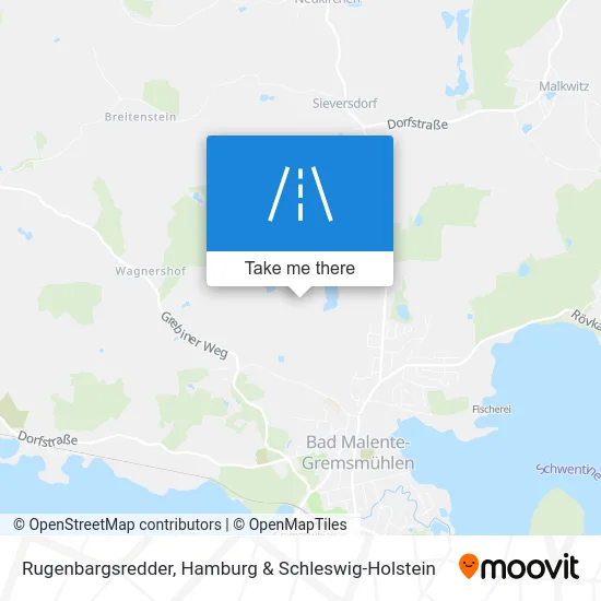 Rugenbargsredder map