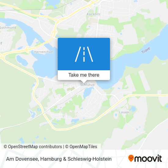 Am Dovensee map