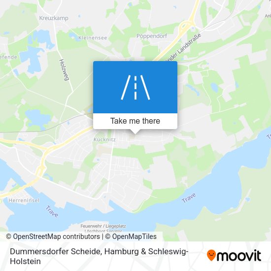 Dummersdorfer Scheide map