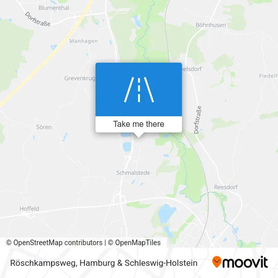 Карта Röschkampsweg