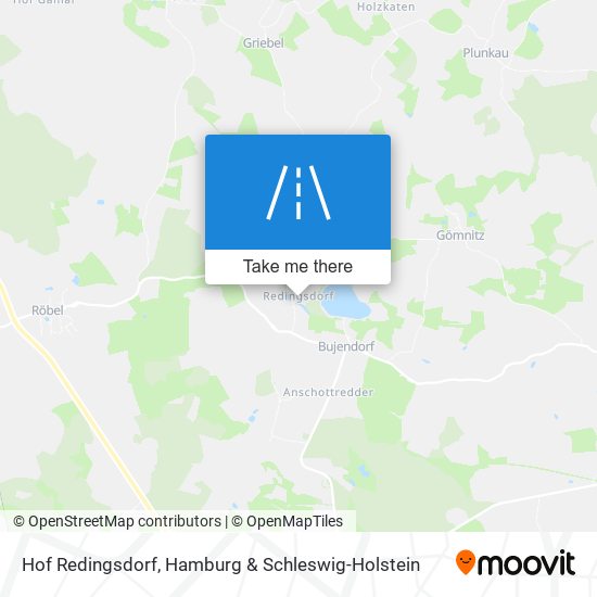 Hof Redingsdorf map