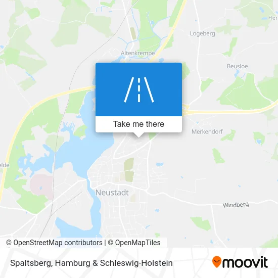 Карта Spaltsberg