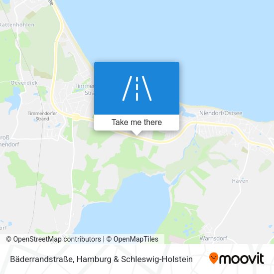 Bäderrandstraße map