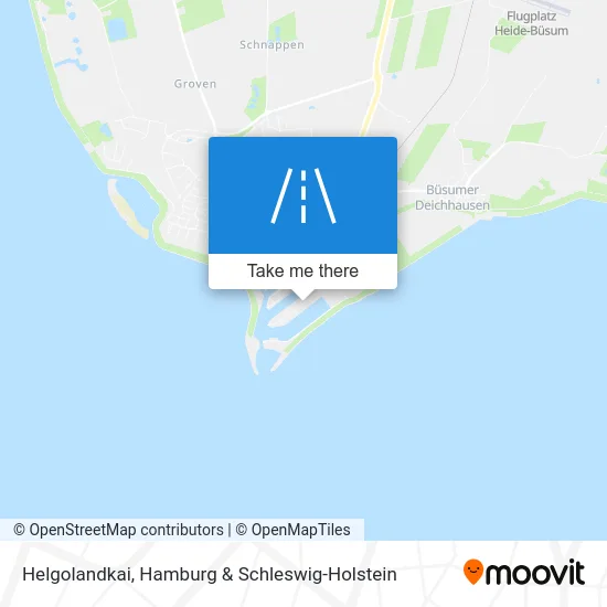 Карта Helgolandkai