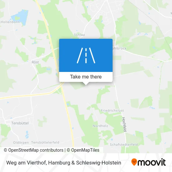 Карта Weg am Vierthof