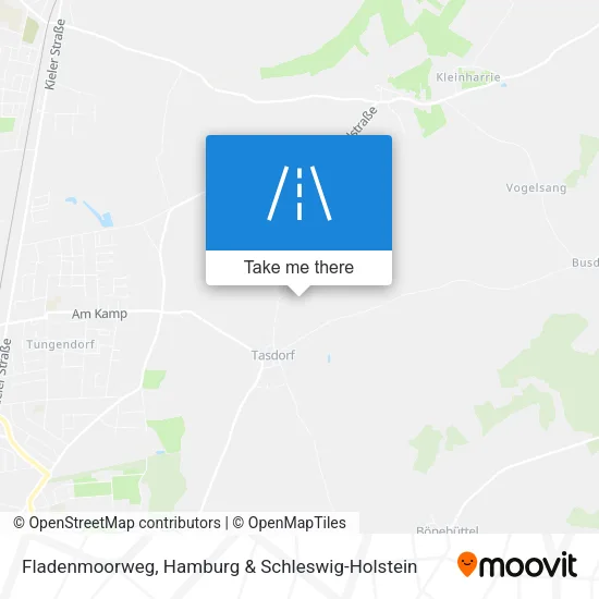 Карта Fladenmoorweg