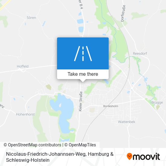 Nicolaus-Friedrich-Johannsen-Weg map