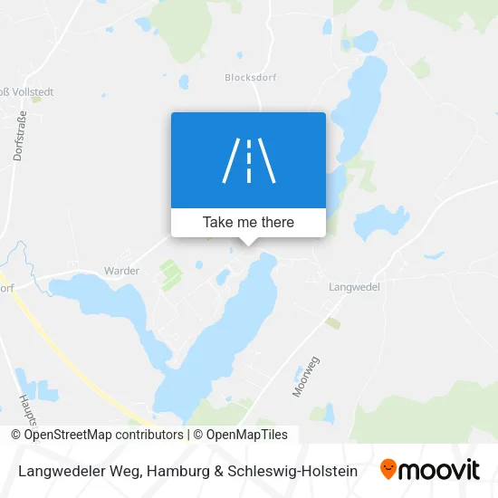 Карта Langwedeler Weg