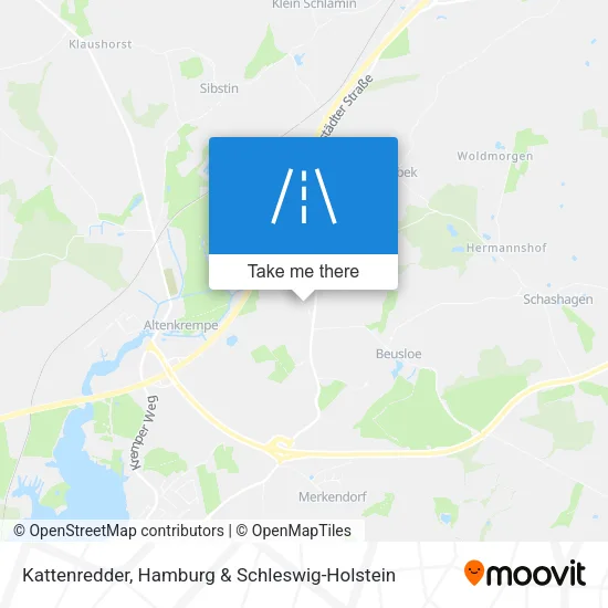 Kattenredder map