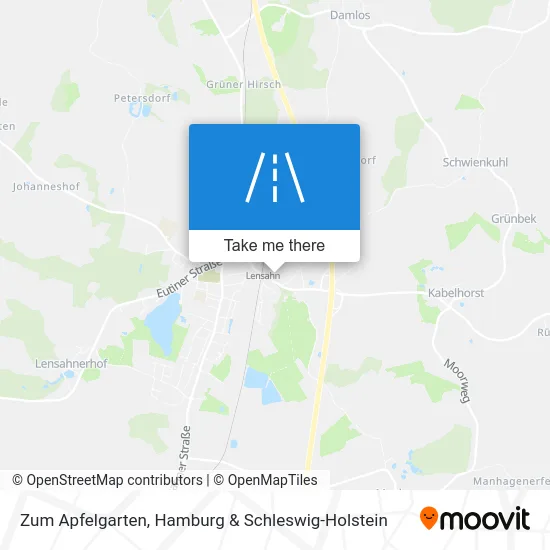 Карта Zum Apfelgarten