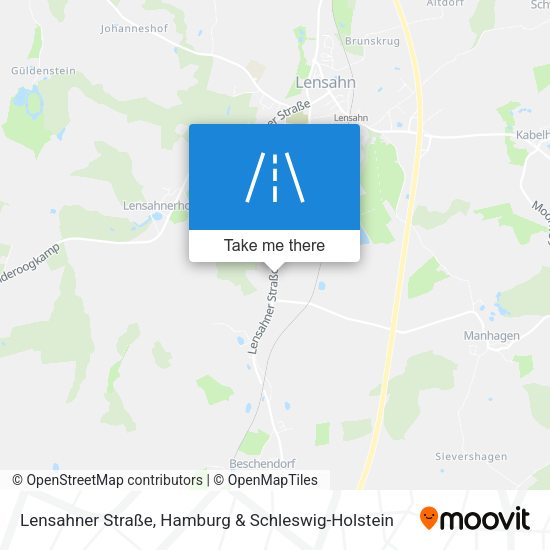 Lensahner Straße map