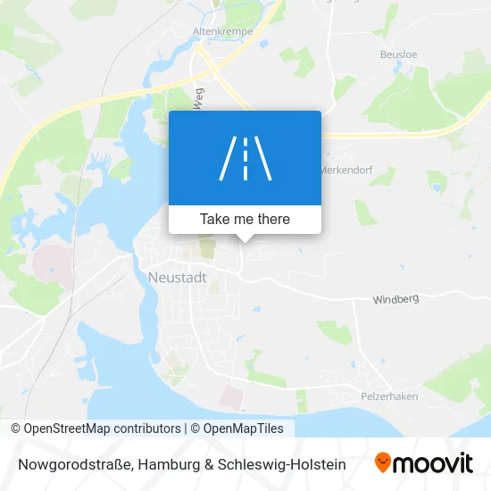 Карта Nowgorodstraße