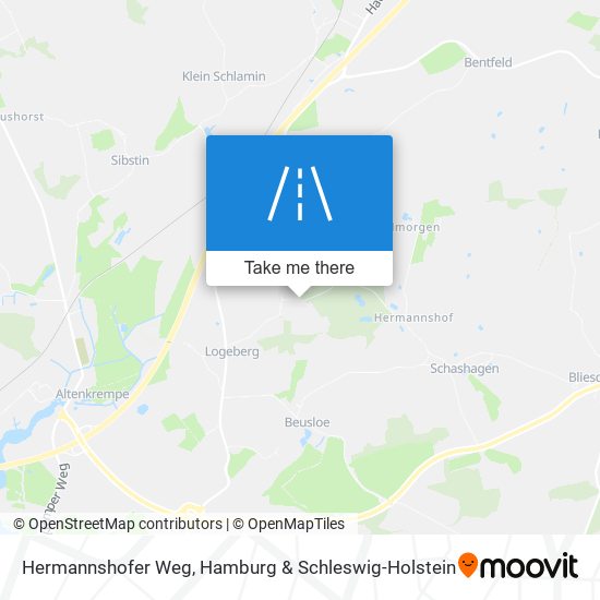 Hermannshofer Weg map