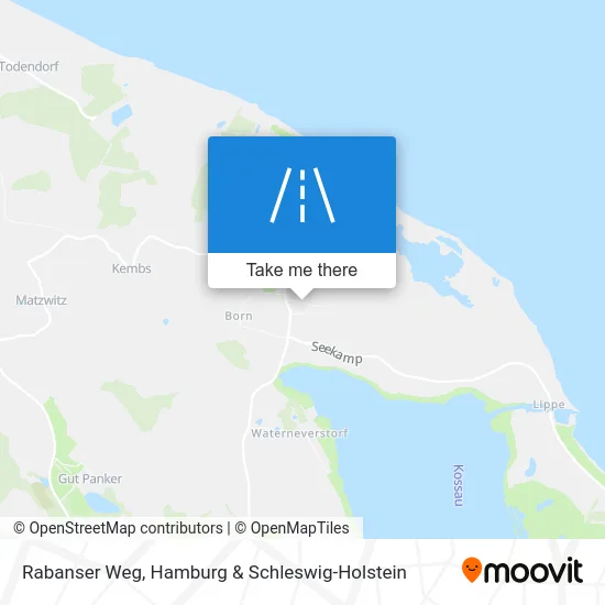 Rabanser Weg map
