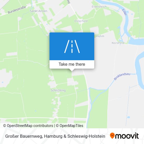 Großer Bauernweg map