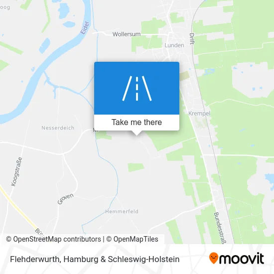 Карта Flehderwurth