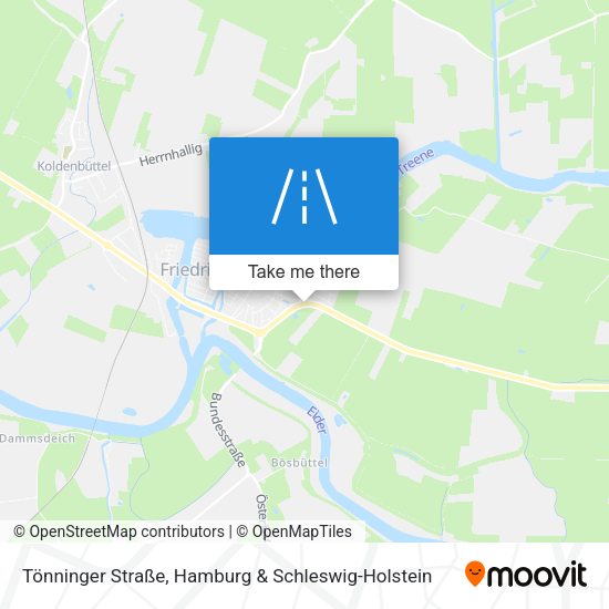 Tönninger Straße map