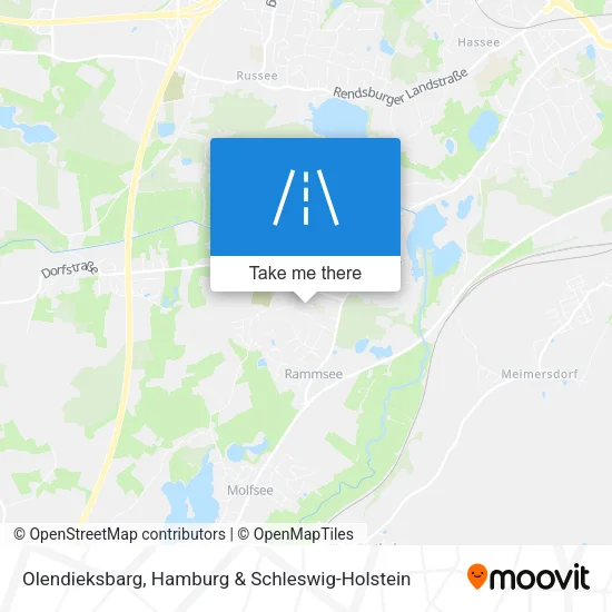 Карта Olendieksbarg