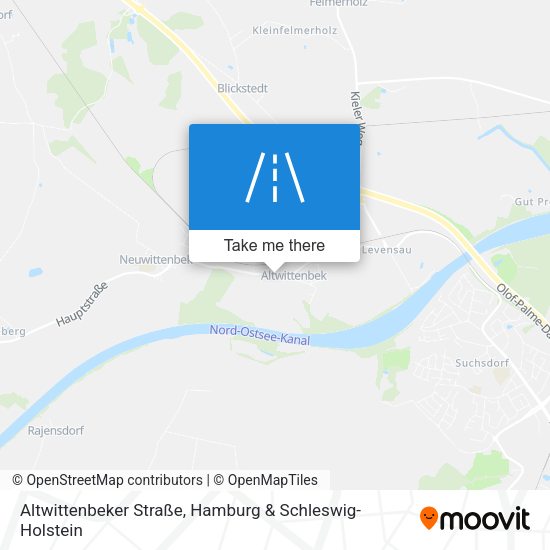 Altwittenbeker Straße map