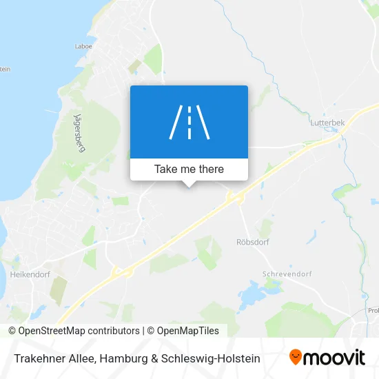 Карта Trakehner Allee
