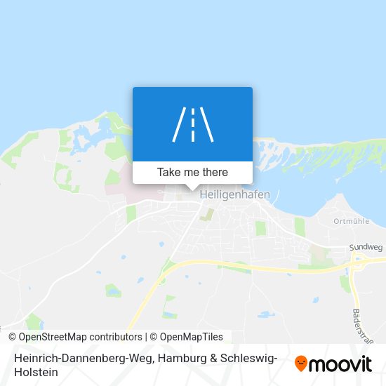 Heinrich-Dannenberg-Weg map