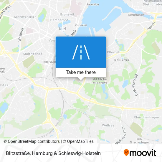 Карта Blitzstraße