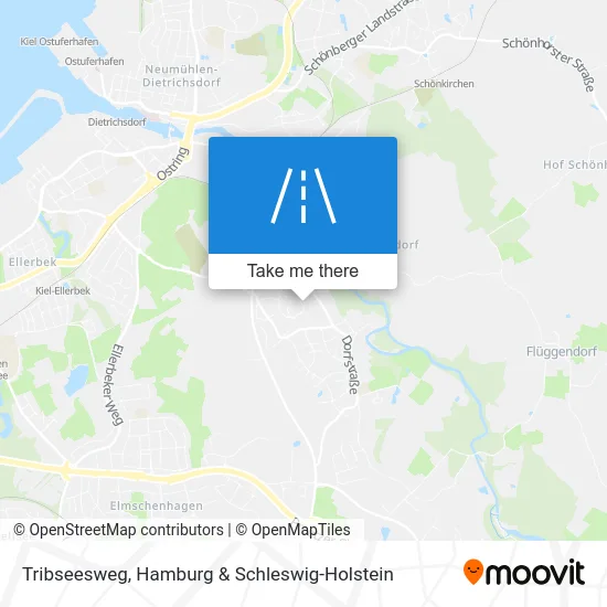 Карта Tribseesweg