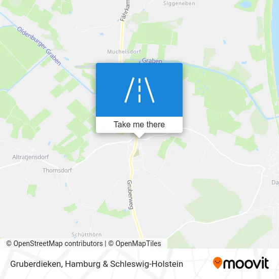 Карта Gruberdieken