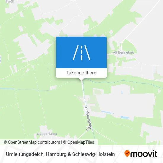 Карта Umleitungsdeich