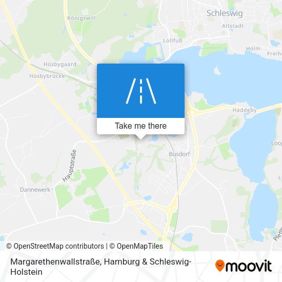 Margarethenwallstraße map