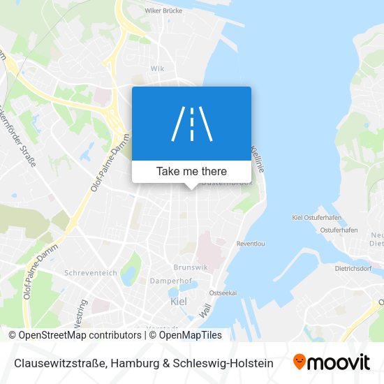 Clausewitzstraße map