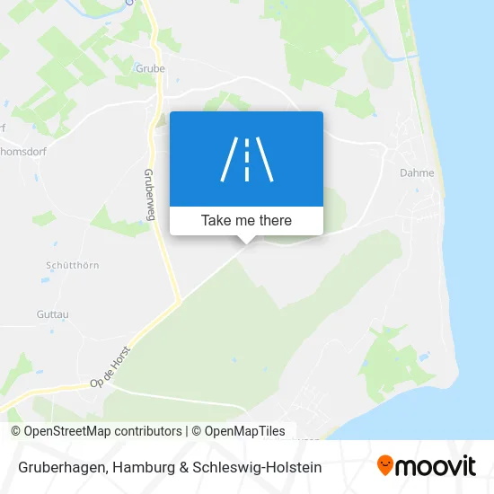 Карта Gruberhagen