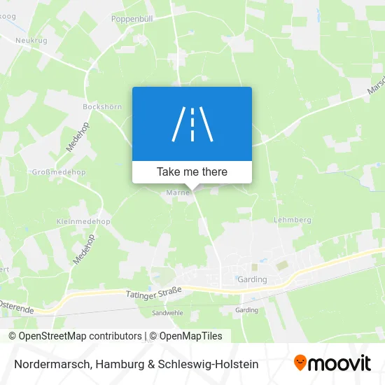 Карта Nordermarsch