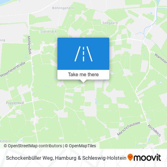 Schockenbüller Weg map