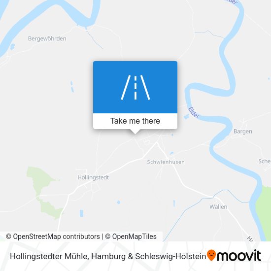 Hollingstedter Mühle map